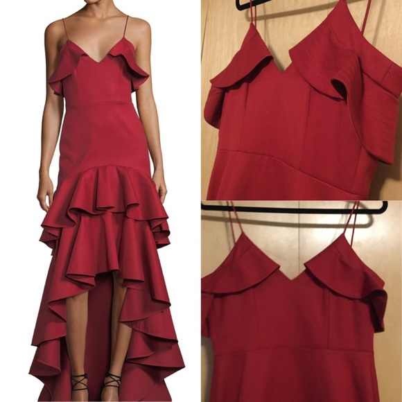 Alexis Dresses & Skirts - Alexis Zafina Sleeveless V-Neck High-Low D…